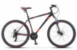 Велосипед 27,5' хардтейл STELS NAVIGATOR-700 MD диск, черный/красный, 21 ск., 17,5' V020